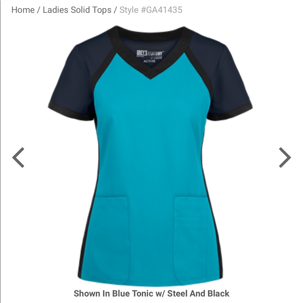 Greys Anatomy scrub top